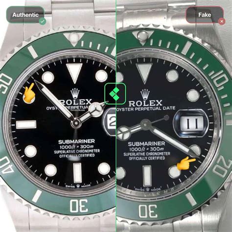 rolex submariner ceramic real vs fake|Rolex Submariner authentication.